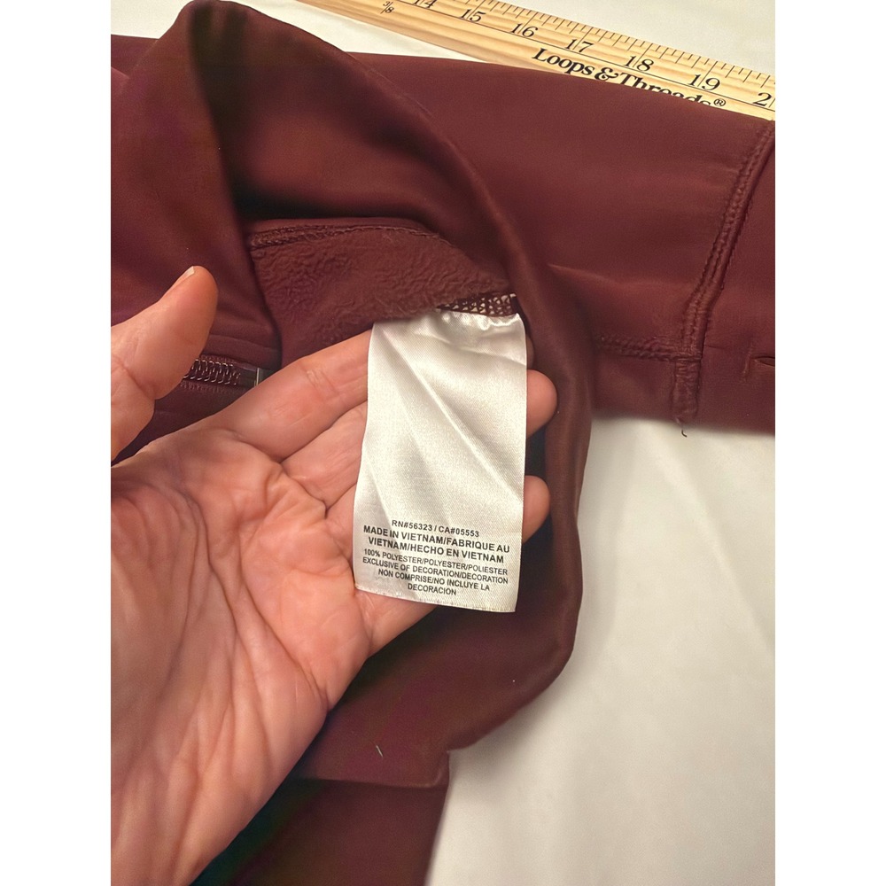Nike Minnesota Golden Gophers Therma-FIT Maroon Full Zip Hoodie Mens Medium - Picture 5 of 7